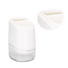 Draining Chopstick Container Double Compartment Keep Dry Plastic Utensil Drying Basket for Kitchen
