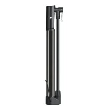Mini-Standpumpe für Fahrräder aus Aluminiumlegierung - Schwarz