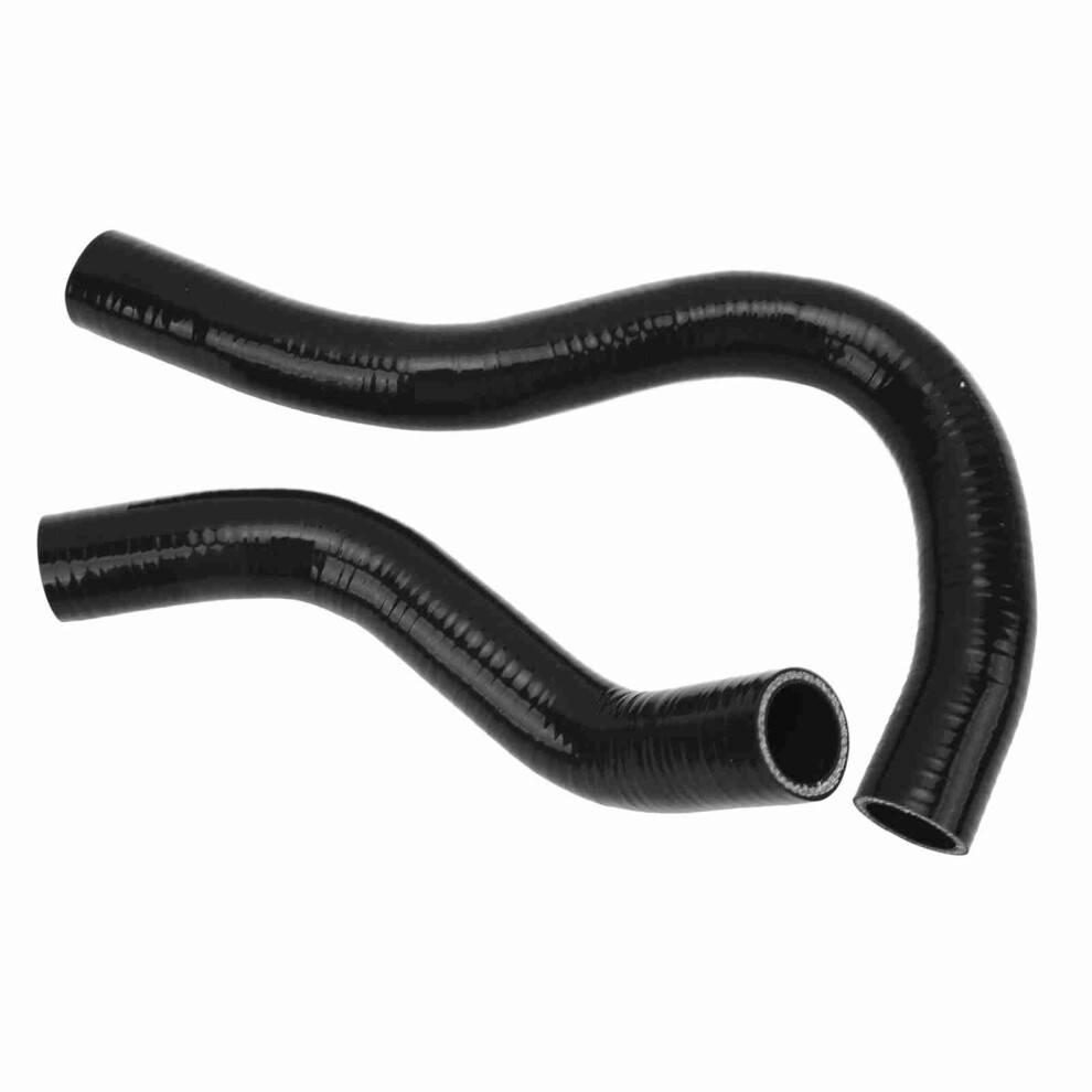 2 Pcs Radiator Coolant Hose Silicone Good Sealing Heat Resistant Coolant Hose Kit For Civic Ep3 Si Sir Type R K20a3 2002 To 2005 Black 9411324894212