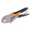 10in Pressure Pliers Pressure Adjustable Multi Function Plastic Handle Locking Pliers for Maintenance Woodworking 6