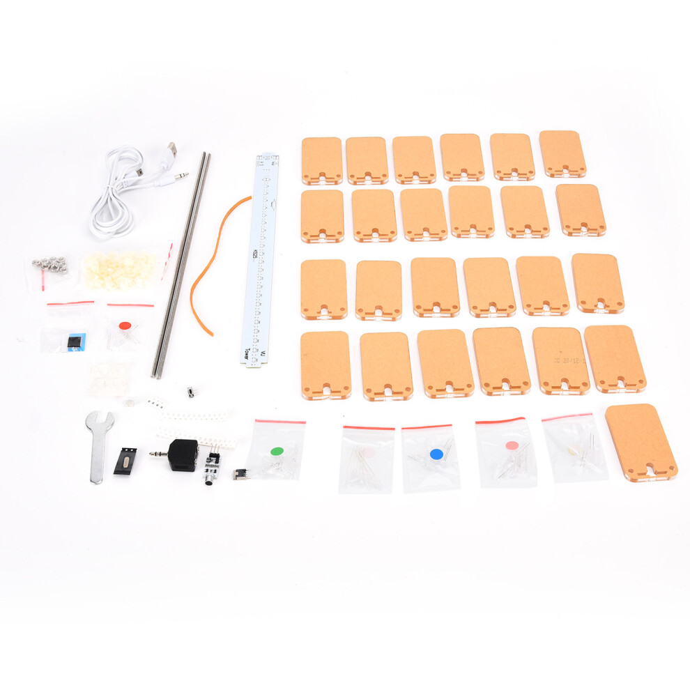 Music Audio Spectrum Part Led Accurate Crystal Sound Control Level Vu Meter 25W Ks25 7901324896207