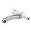 Time Delay Faucet Copper Self Closing Single Cold Sink Taps for Home Kitchen Public 9