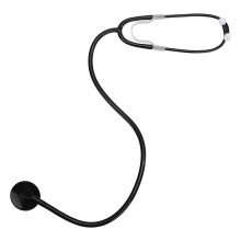 Kids Stethoscope Simulation Equipment Play Toy Real Working Nursing Stethoscope for Kids Role Play Black