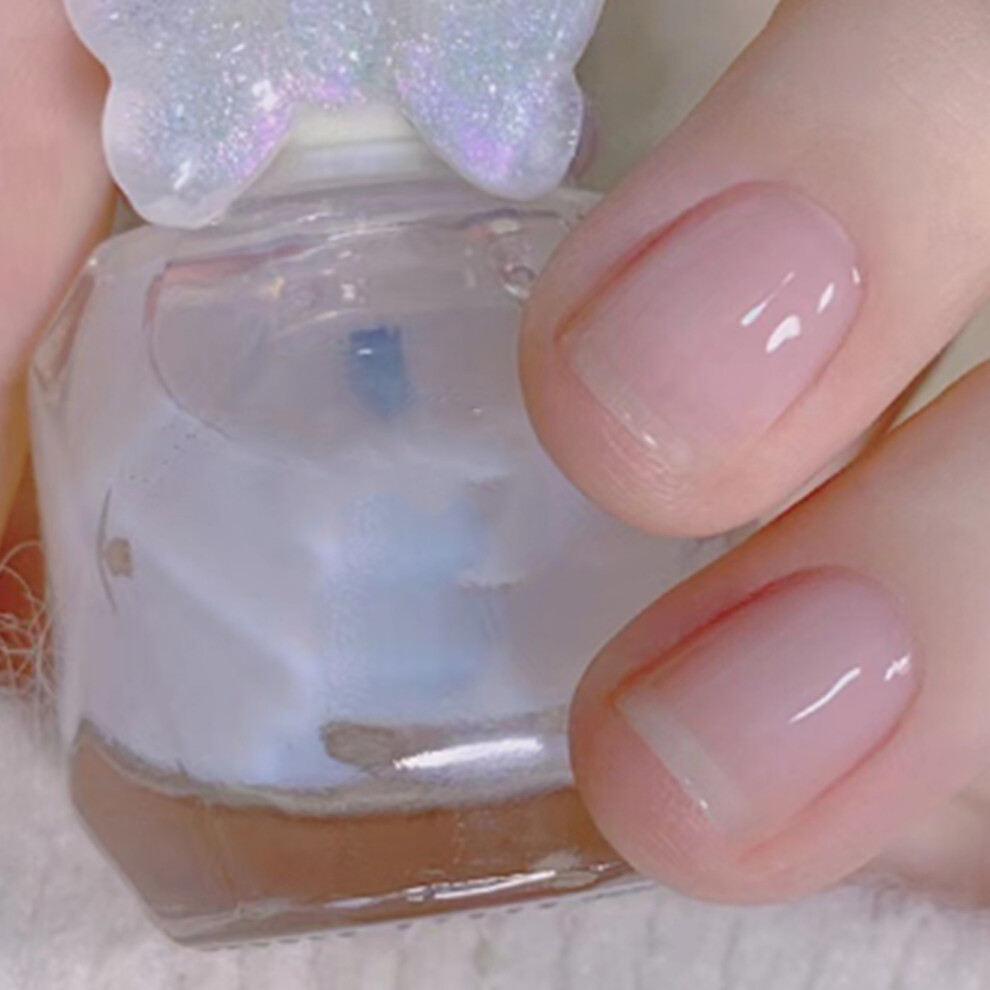 Nail Gel Polish Water Based High Gloss Shiny Lasting Frosted Nail Polish for Ladies Top Coat