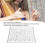 Portable Harp Chord Chart Beginner Practice Accessories 4
