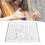 Portable Harp Chord Chart Beginner Practice Accessories 15
