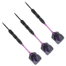 Dart Set Professional Iron Aluminum Knurled Groove Design with Storage Box Darts Metal Tip Set for Party Home