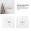 50 PCS Adhesive Hooks ABS Traceless Self Adhesive Reusable Kitchen Wall Hooks for Kitchen Bathroom 5