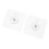 50 PCS Adhesive Hooks ABS Traceless Self Adhesive Reusable Kitchen Wall Hooks for Kitchen Bathroom 12