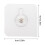 50 PCS Adhesive Hooks ABS Traceless Self Adhesive Reusable Kitchen Wall Hooks for Kitchen Bathroom 2