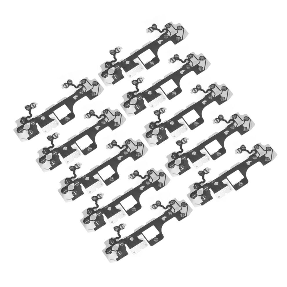 10Pcs Conductive Film Keypad Flex Cable L R Analog Sticks Conductive Film Repair Part Accessories For Ps5 Controller V3.0 3261324905052