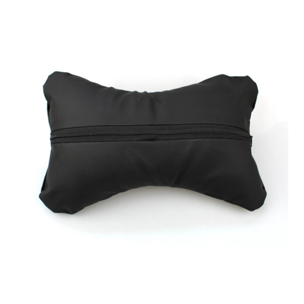 Universal Car Head Pillow Neck Rest Pad Headrest Cushion Pillows ( Line) White 4971324905301