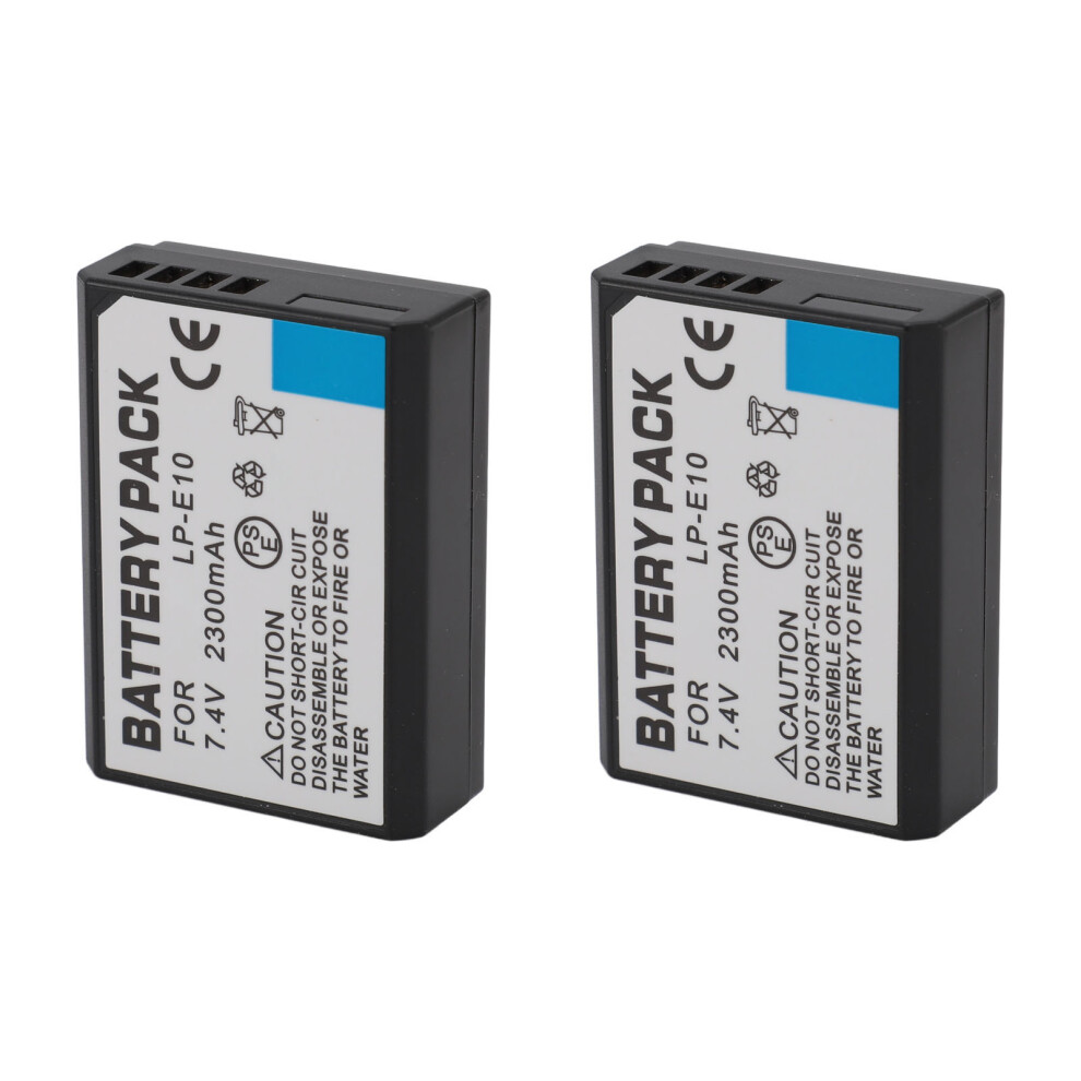 Camera Battery 2300Mah Replacement Camera Lithium Ion Battery For Kissx50 X70 T5 T3 T100 4000D 3000D 2000D 1500D 1300D 1200D 9461324906637