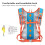 Hydration Backpack Lightweight Waterproof Packable Backpack Running Backpack for Outdoor Sports Lake Blue 5