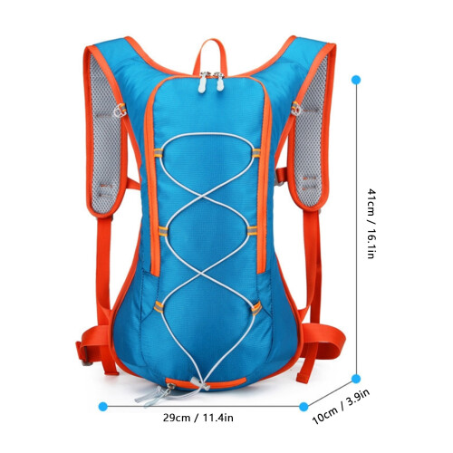 Hydration Backpack Lightweight Waterproof Packable Backpack Running Backpack for Outdoor Sports Lake Blue 1