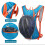 Hydration Backpack Lightweight Waterproof Packable Backpack Running Backpack for Outdoor Sports Lake Blue 11
