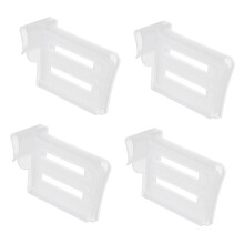 4Pcs Retractable Refrigerator Divider Clip Extendable Fridge Separator Organizer S
