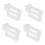 4Pcs Retractable Refrigerator Divider Clip Extendable Fridge Separator Organizer S 1
