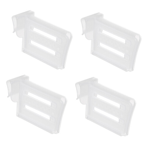 4Pcs Retractable Refrigerator Divider Clip Extendable Fridge Separator Organizer S