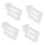 4Pcs Retractable Refrigerator Divider Clip Extendable Fridge Separator Organizer S 11