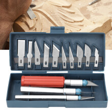 13Pcs Multifunction Handmade Cutting Carving Tool Set with Replaceable Blades