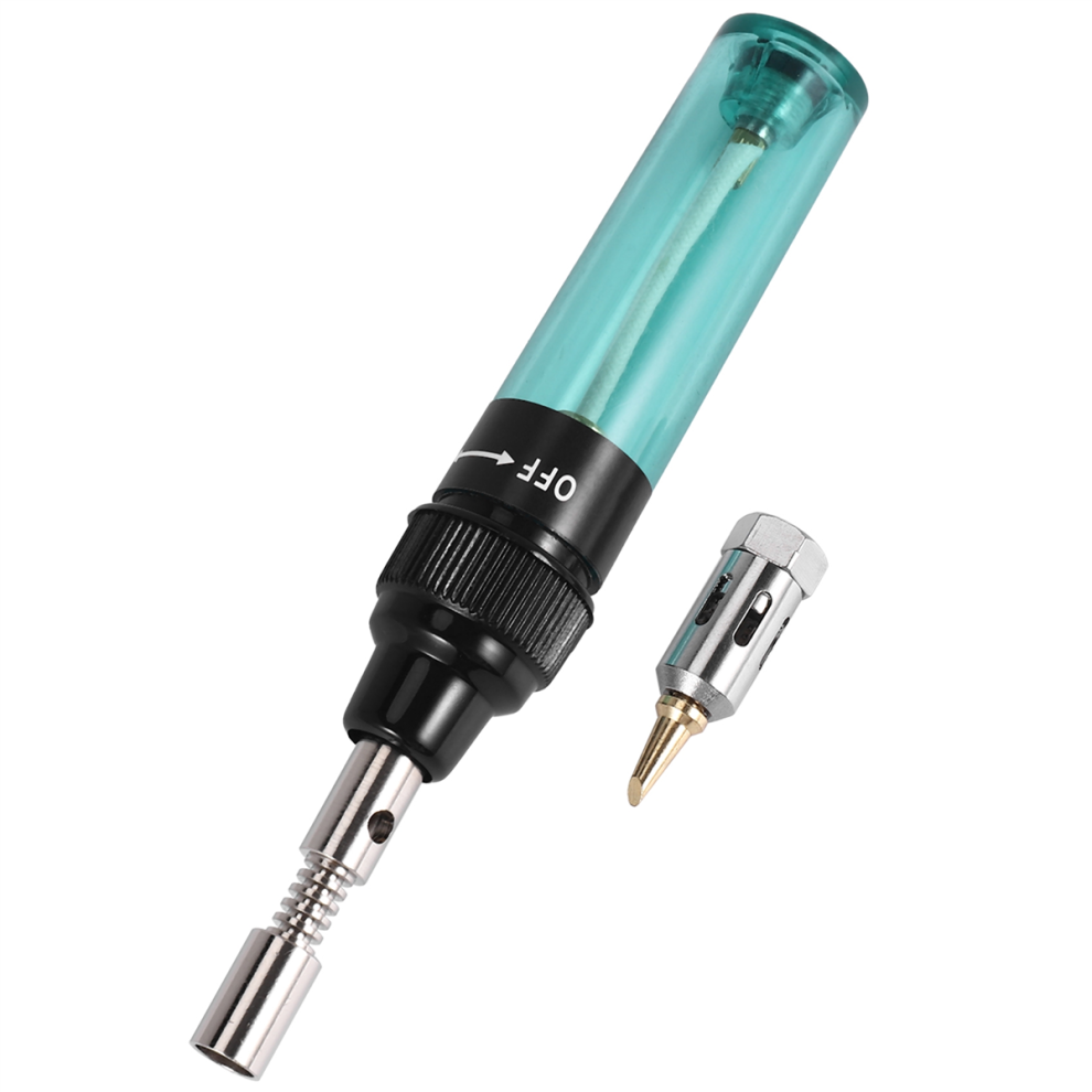 Cordless Torch Soldering Iron Mt-100 Butane Gas Pen(Green) 4852874540252