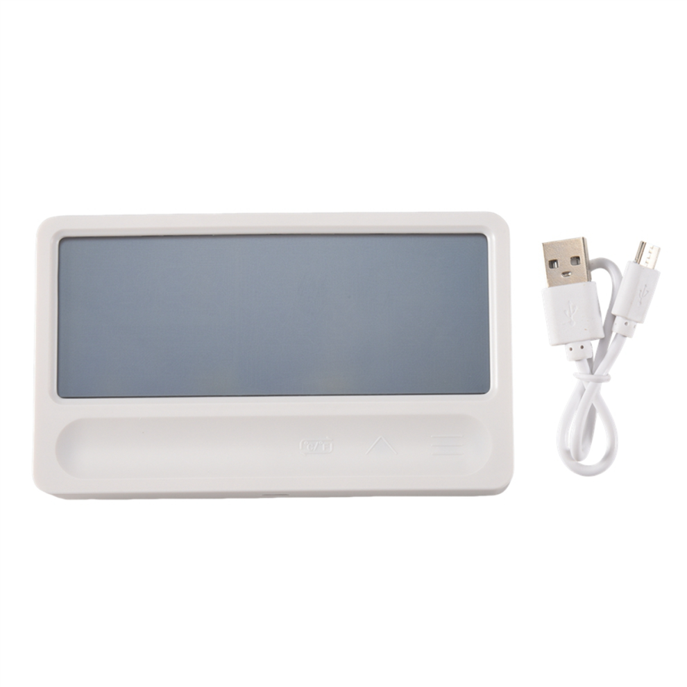 Digital Hygrometer Thermometer Indoor Weather Station With Clock 4852874542386