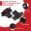 IR-40T (5 Pack)Calculator Printer Ribbons Ink Roller - Black & Red 8