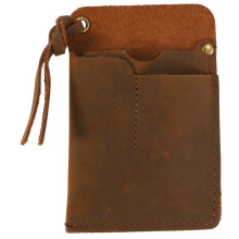 Handmade EDC Organizer Leather Sheath/ Slip Pouch Case