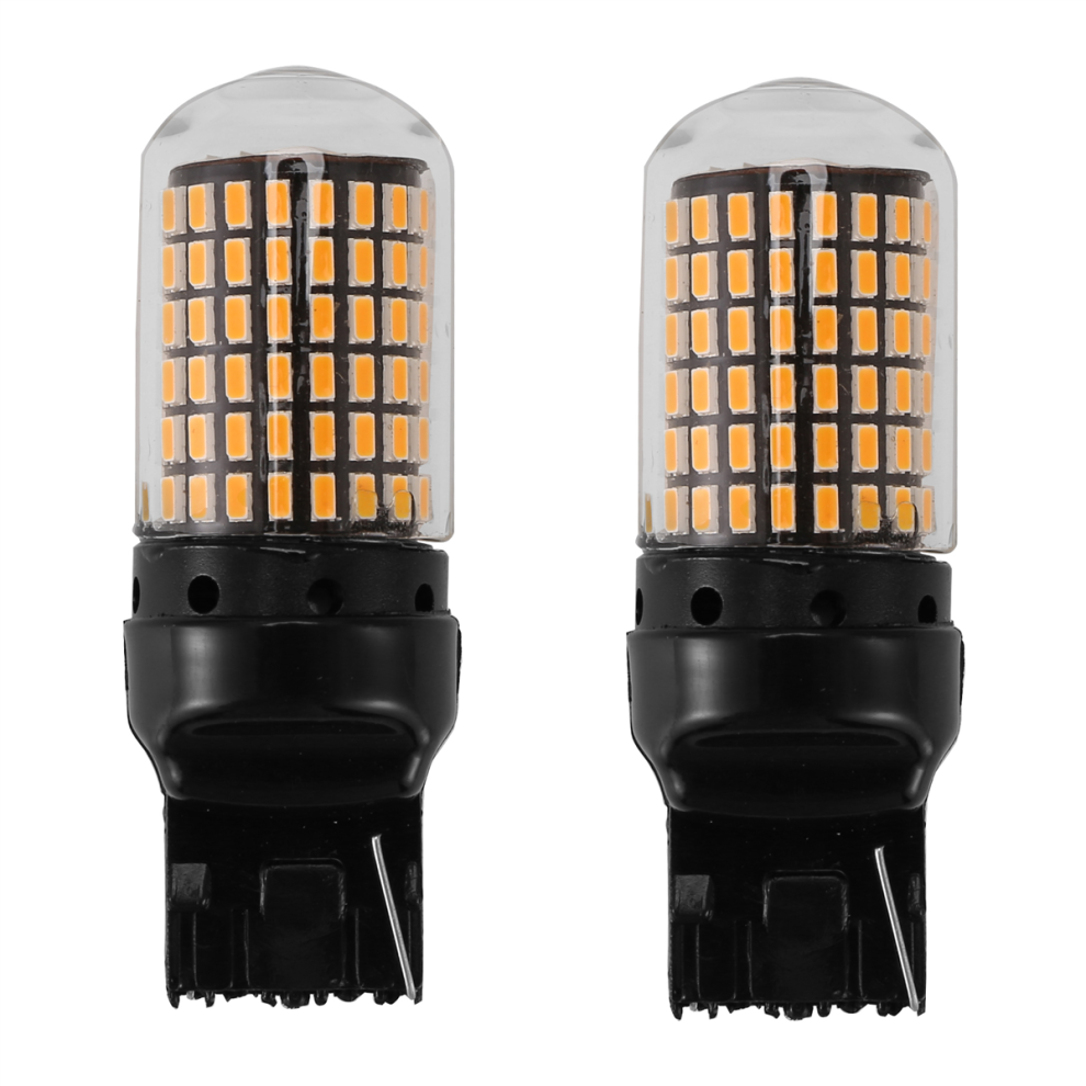 2X 7440 Super Bright Bulb For Reverse Tail Turn Signal Amber/Light 4852874543710