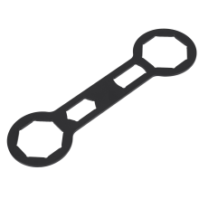Motorcycle 46/50mm Fork Cap Wrench Tool Front Shock for