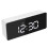 Multifunctional Plastic Mirror LED Night Light Thermometer Digital Wall Clock Lamp Alarm Clock 1