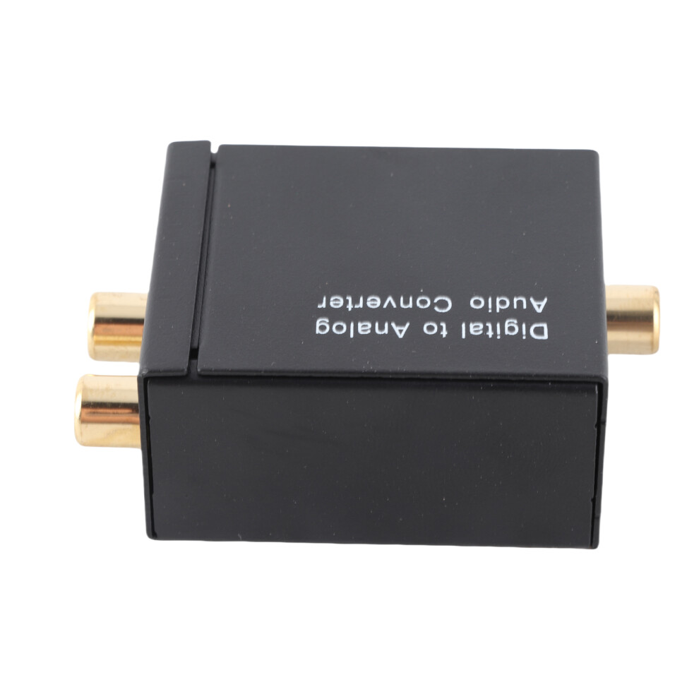 Digital To Analog Audio Converter Audio Switch Box Optical To Rca Av Switcher Selector Box Coaxial Toslink 3691324926786