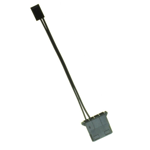 1Pcs IDE to 3 Pin Fan Power Cable PC Cooling Convertor 1