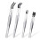 4-teiliges Pinzettenset mit Gummispitzen PVC-beschichtet 2