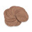 36 Stück Reisekrankheits-Pflaster 3x3cm Braun Reise 1