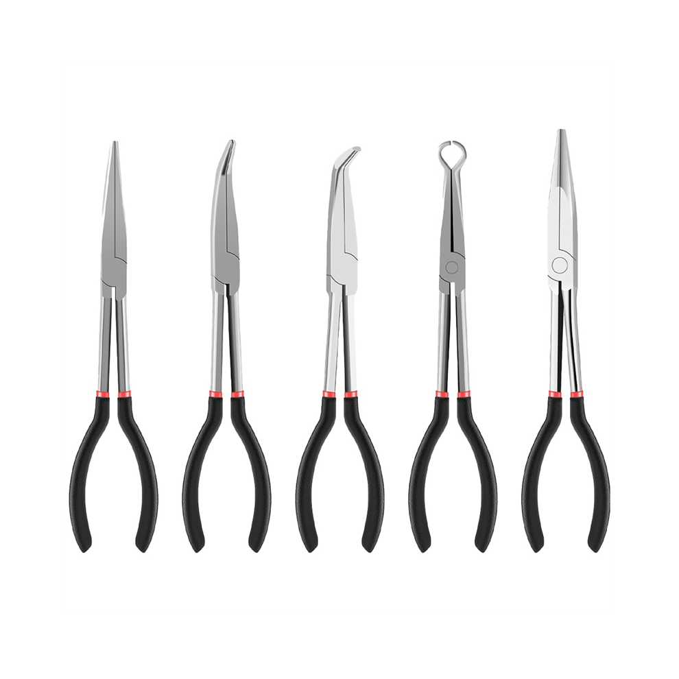Extended Handle Needle-Nose Pliers 5-Piece Set 4852874553054