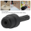 SDS Max To Plus Adapter, Drill Chuck Conversion Tool Black 4