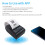 58mm Mini Portable Thermal Printer Wireless Lable Receipt Shipping Exrpress Printer USB BT Connection Support ESC/POS Command Compatible wi 6