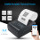 58mm Mini Portable Thermal Printer Wireless Lable Receipt Shipping Exrpress Printer USB BT Connection Support ESC/POS Command Compatible wi 7
