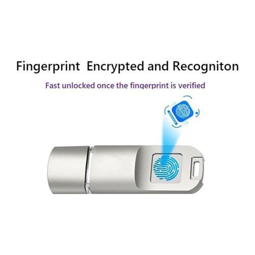 Fingerabdruck-USB 3.0 Flash-Laufwerk 64 GB USB 2