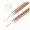2Pcs LED Weeding Tools for Vinyl: Lighted Pen with Pin & Hook 2