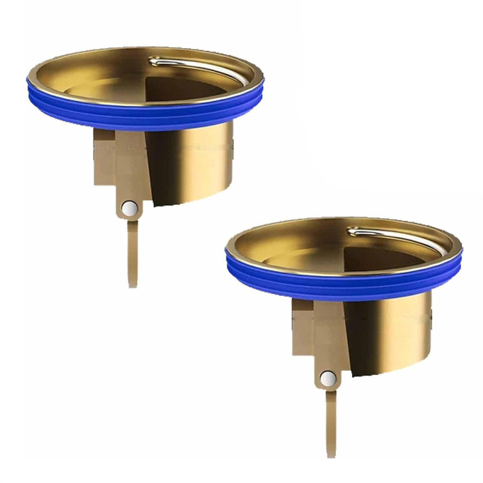 2Pc Floor Drain Backflow Preventer,Thickened Anti-Backflow Sewer Core 4852874557298