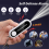 Personal Alarm Self 125DB Defenses Siren 6