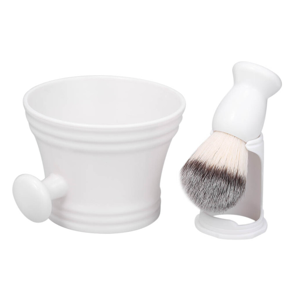 Shaving Kit for Men's Wet Shaving Brush Holder Stand Soap Bowl Mug Hair Beard Brush