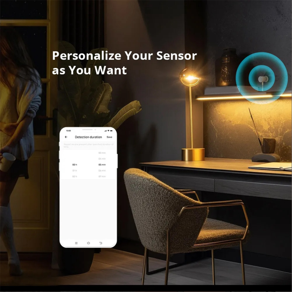 Snzb-06P Human Presence Sensor Rardar Detector For Zigbee2mqtt 4852874562148