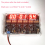 DC 4,5V–5,5V 6-bitars digital klockkrets-kit, lödning och gör-det-själv-delar 7