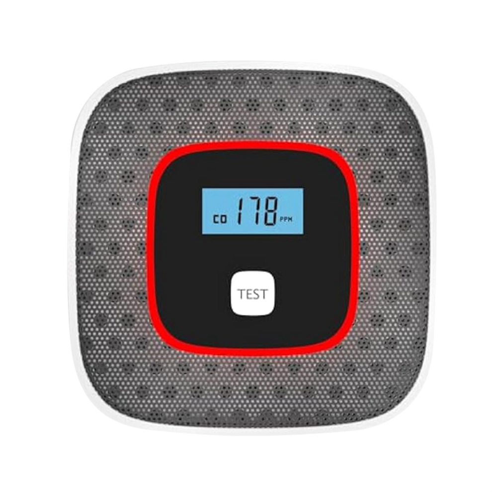 Carbon Monoxide Detector, Alarm With Lcd Display 4852874566559
