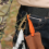 Khaki Portable Gloves Hook Protective Clips 5