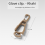 Khaki Portable Gloves Hook Protective Clips 4